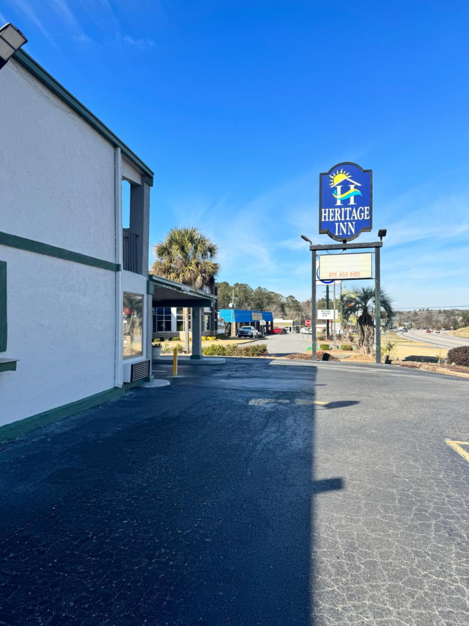 Heritage Inn Milledgeville Bagian luar foto